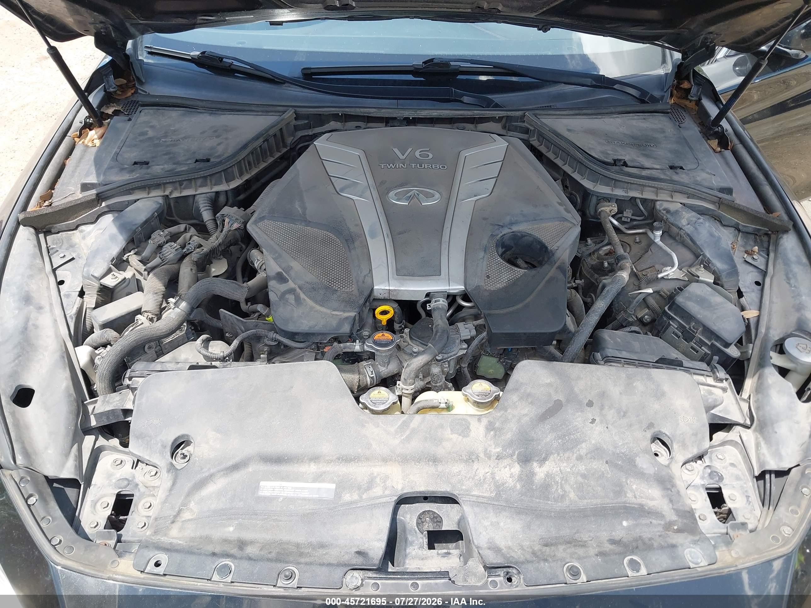 2018 Infiniti Q50 3.0t Red Sport 400 Черный vin: JN1FV7AP9JM461565