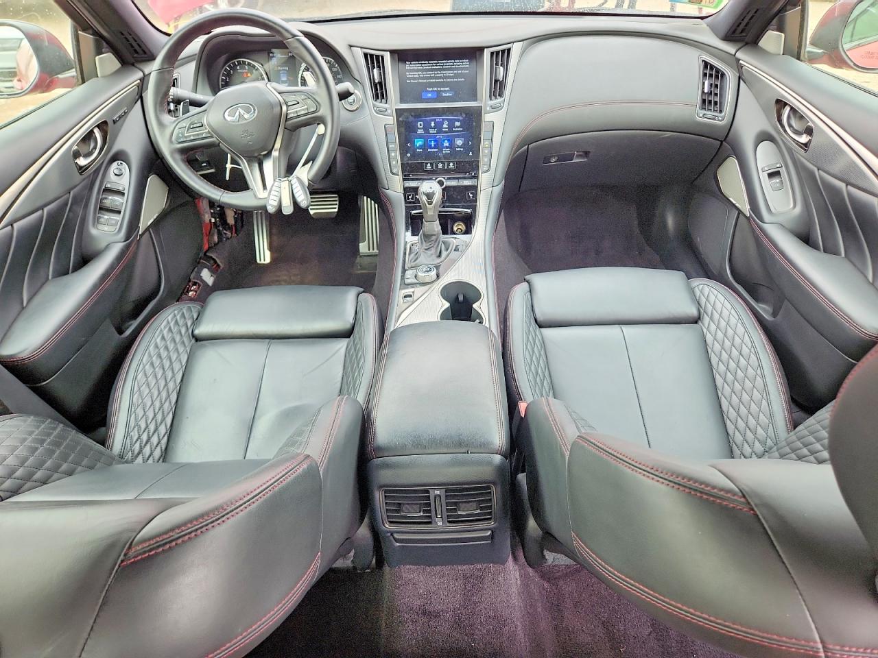2018 Infiniti Q50 Red Sport 400 Red vin: JN1FV7AR0JM481303