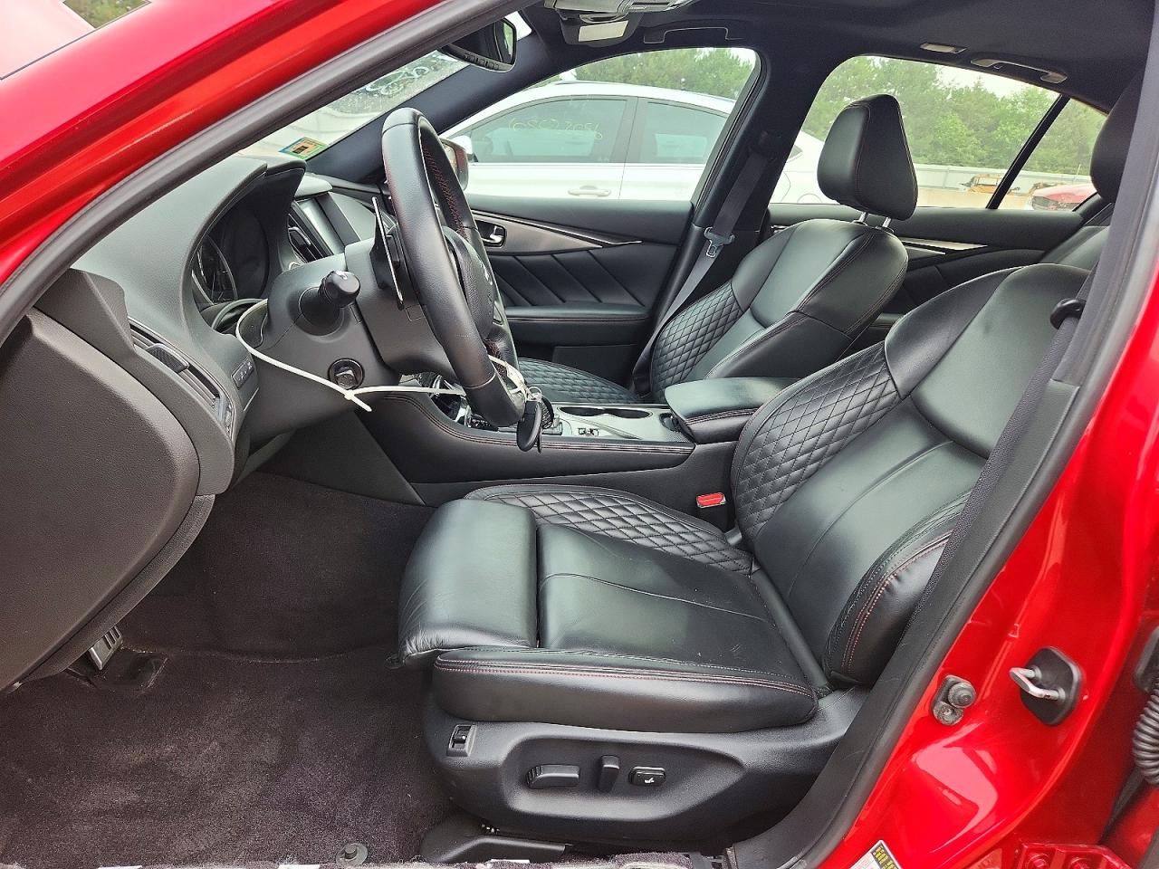 2018 Infiniti Q50 Red Sport 400 Red vin: JN1FV7AR0JM481303