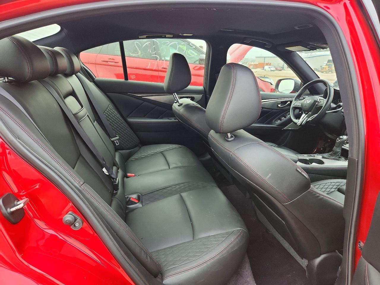 2018 Infiniti Q50 Red Sport 400 Red vin: JN1FV7AR0JM481303