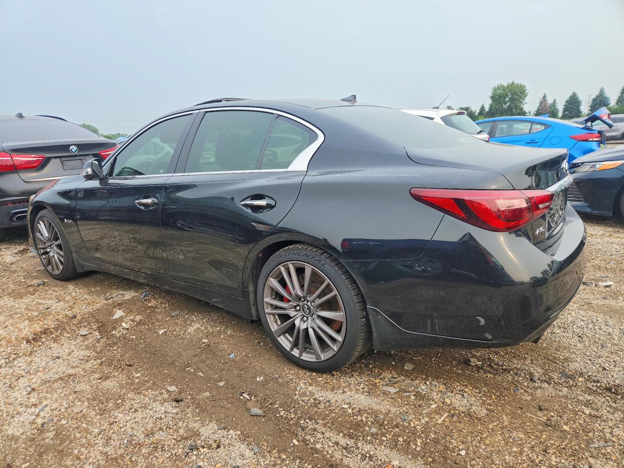 2018 Infiniti Q50 Black vin: JN1FV7AR3JM480730