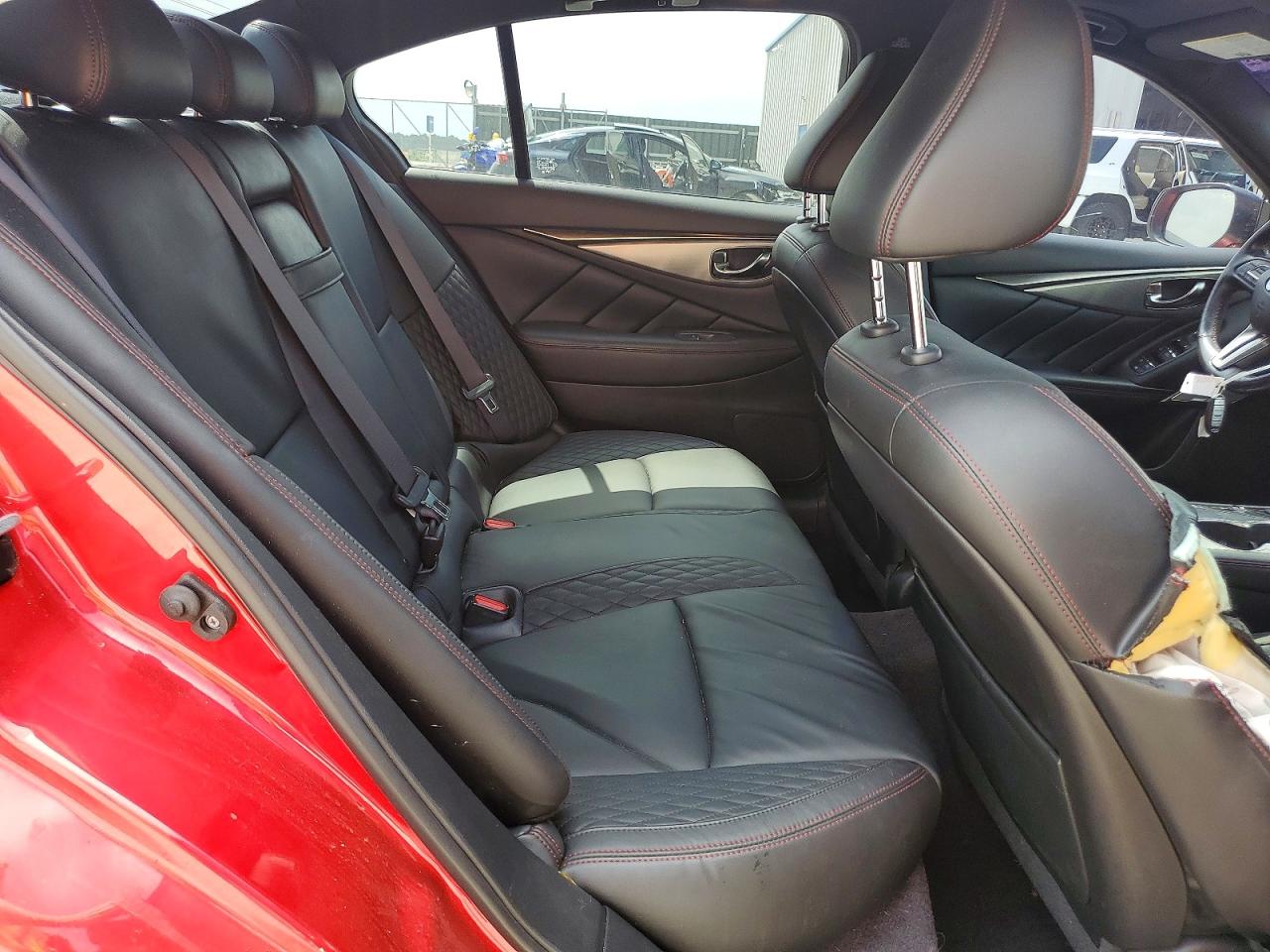 2019 Infiniti Q50 Red Sport 400 Red vin: JN1FV7AR4KM800767
