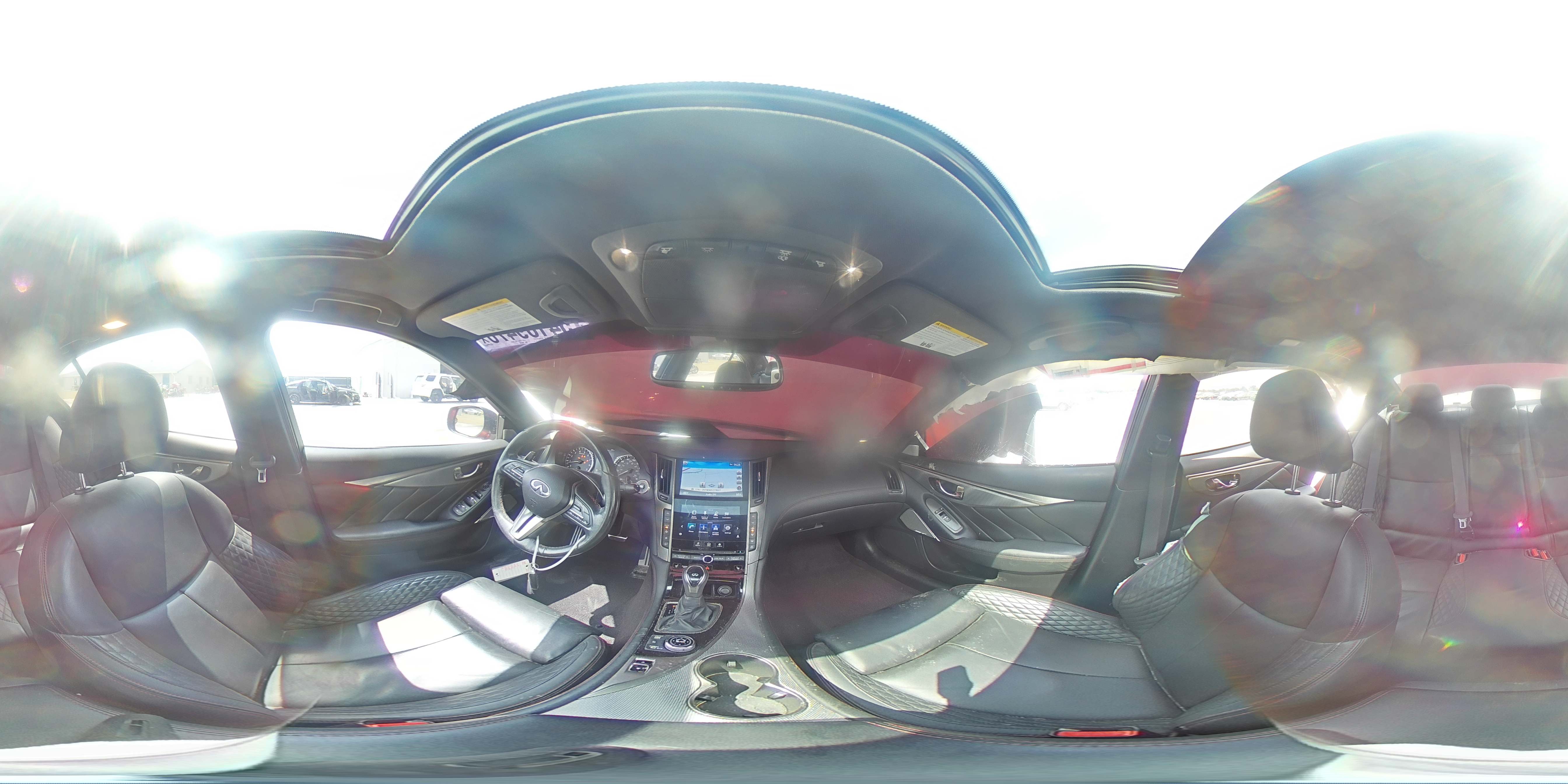2019 Infiniti Q50 Red Sport 400 Red vin: JN1FV7AR4KM800767