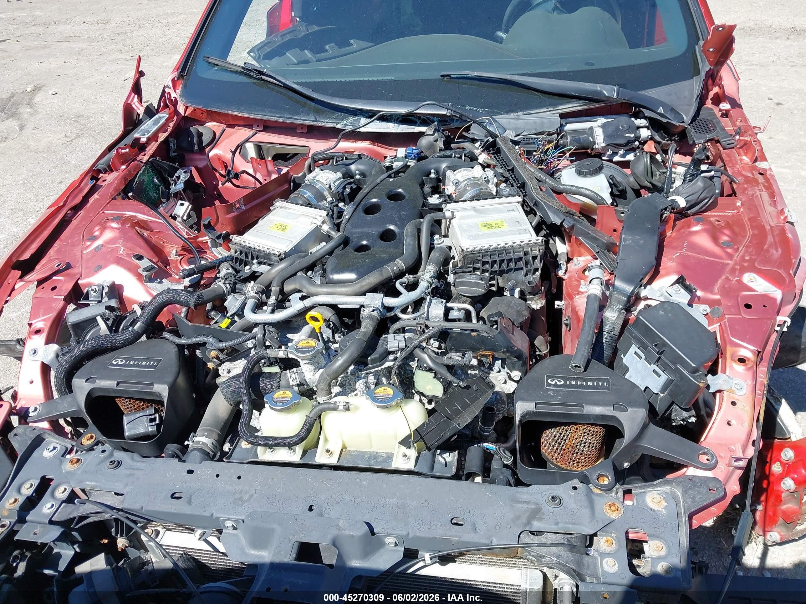 2018 Infiniti Q50 3.0t Red Sport 400 Red vin: JN1FV7ARXJM481681