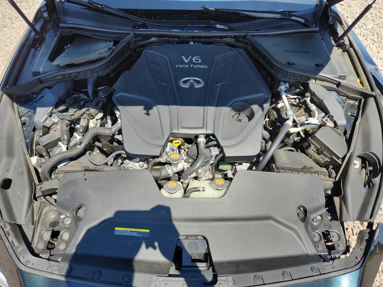 2024 Infiniti Q50 Red Sport 400 Green vin: JN1FV7DP9RM660221