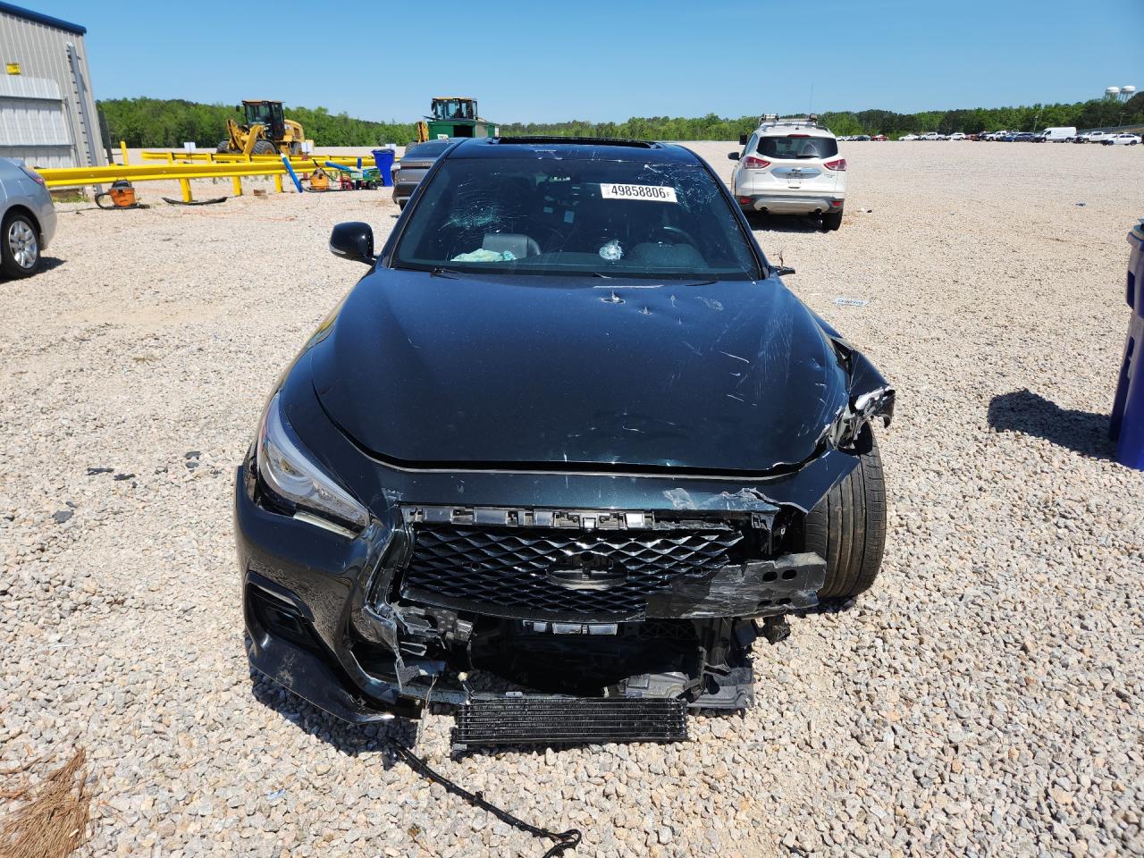2024 Infiniti Q50 Red Sport 400 Green vin: JN1FV7DP9RM660221