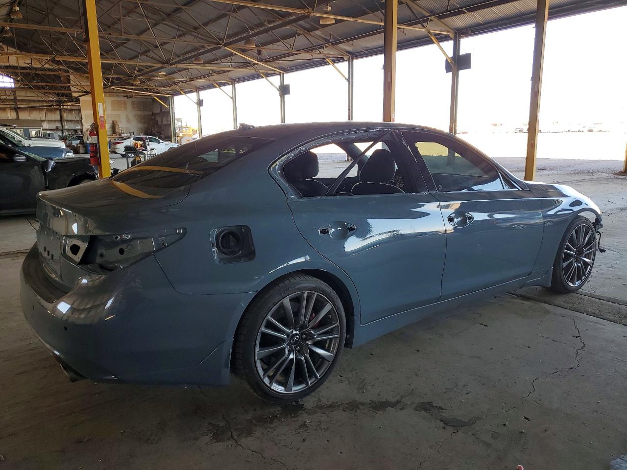 2021 Infiniti Q50 Red Sport 400 Бирюзовый vin: JN1FV7DPXMM850425
