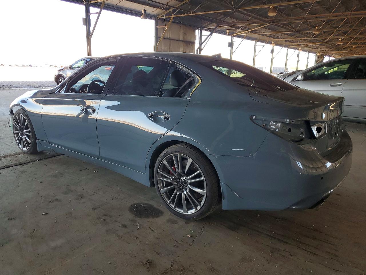 2021 Infiniti Q50 Red Sport 400 Бирюзовый vin: JN1FV7DPXMM850425