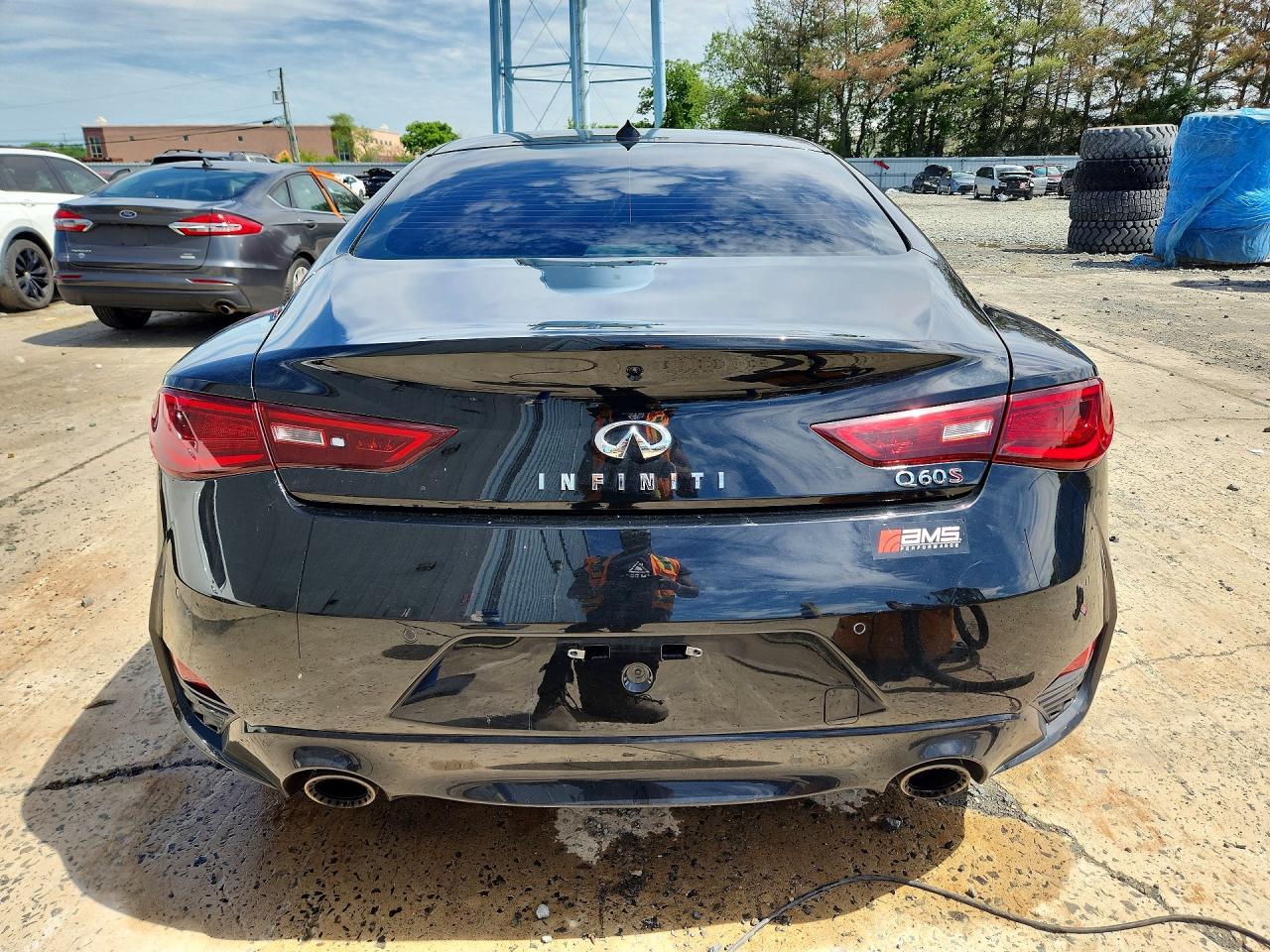 2019 Infiniti Q60 Red Sport 400 Черный vin: JN1FV7EK3KM360456