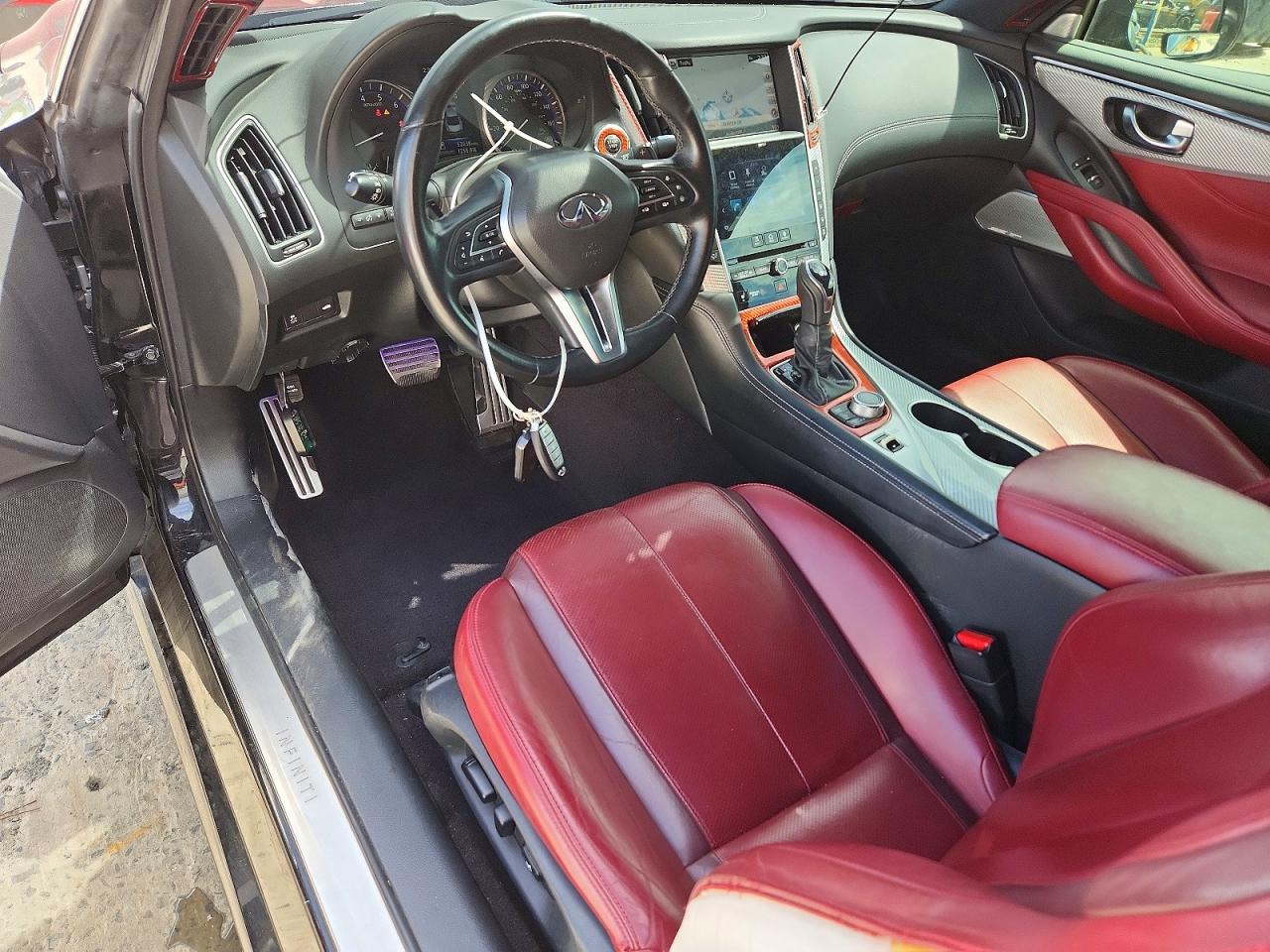 2019 Infiniti Q60 Red Sport 400 Черный vin: JN1FV7EK3KM360456