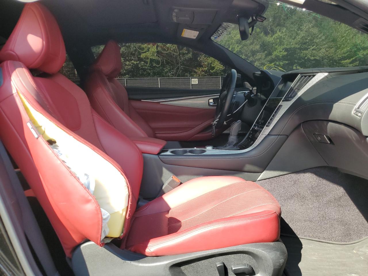 2018 Infiniti Q60 Red Sport 400 Black vin: JN1FV7EL0JM630797
