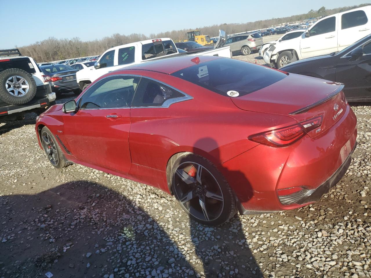 2018 Infiniti Q60 Red Sport 400 Красный vin: JN1FV7EL0JM630816