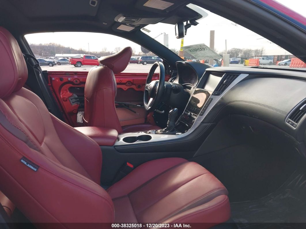 2017 Infiniti Q60 3.0t Red Sport 400 Темно-бордовый vin: JN1FV7EL2HM701475