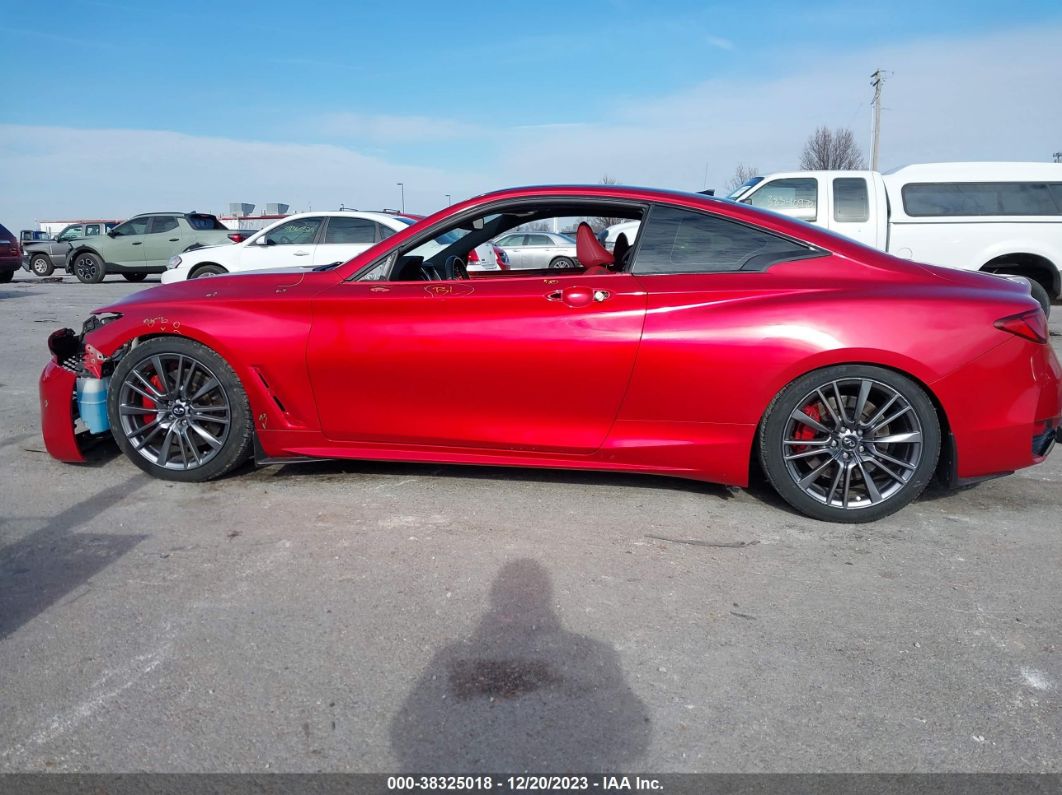 2017 Infiniti Q60 3.0t Red Sport 400 Темно-бордовый vin: JN1FV7EL2HM701475