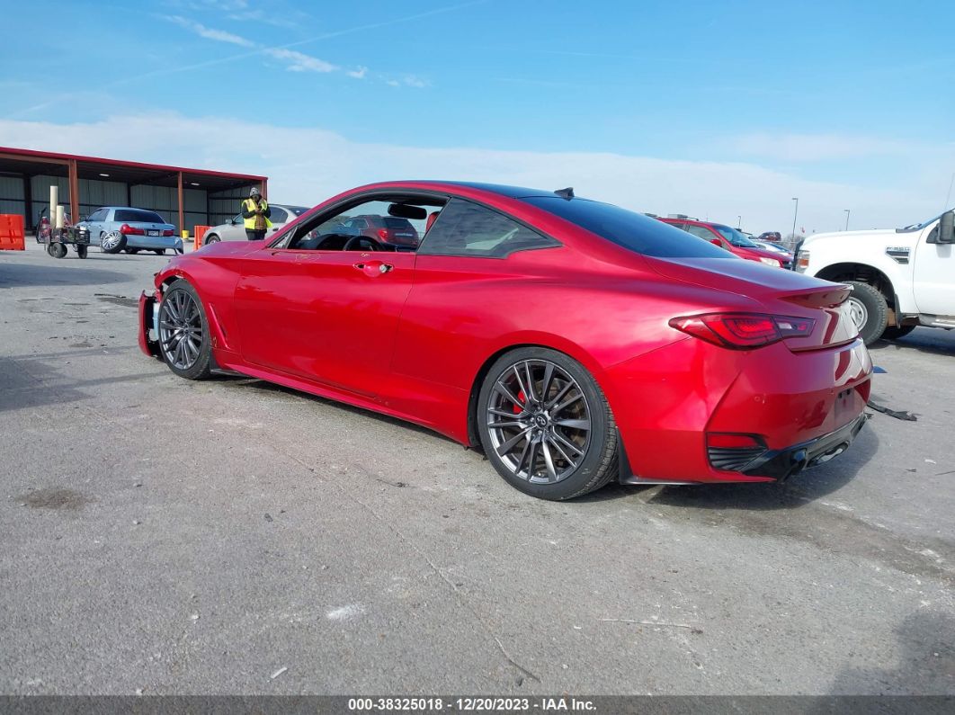 2017 Infiniti Q60 3.0t Red Sport 400 Темно-бордовый vin: JN1FV7EL2HM701475