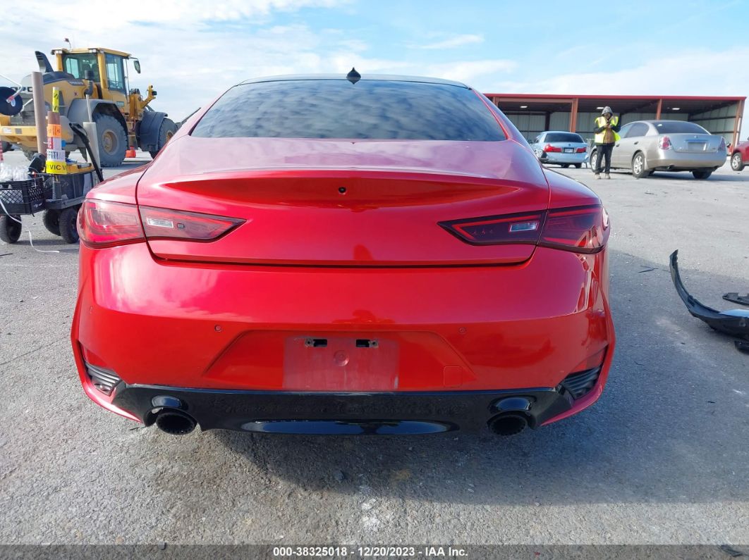 2017 Infiniti Q60 3.0t Red Sport 400 Темно-бордовый vin: JN1FV7EL2HM701475