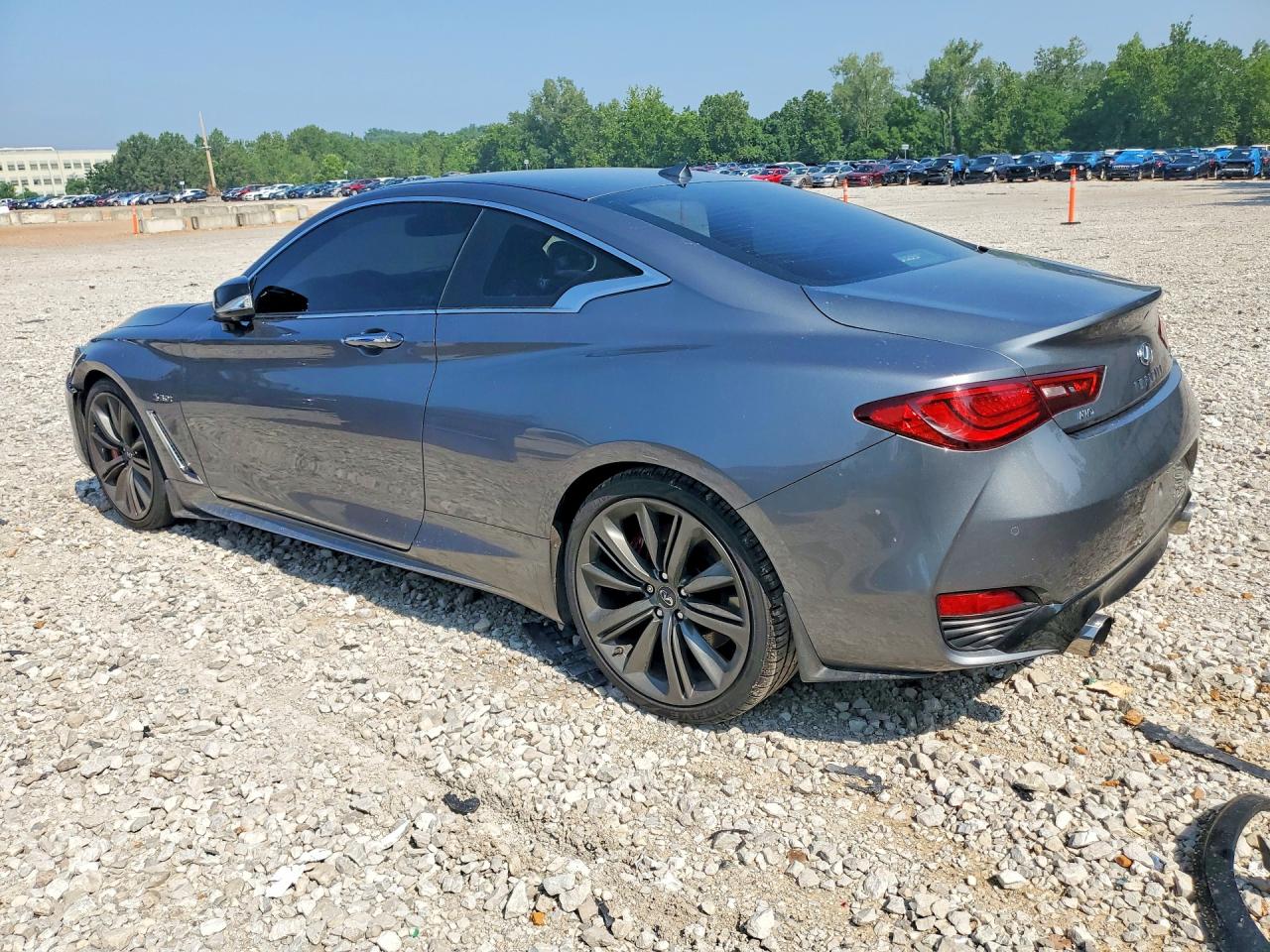 2019 Infiniti Q60 Red Sport 400 Silver vin: JN1FV7EL5KM440334
