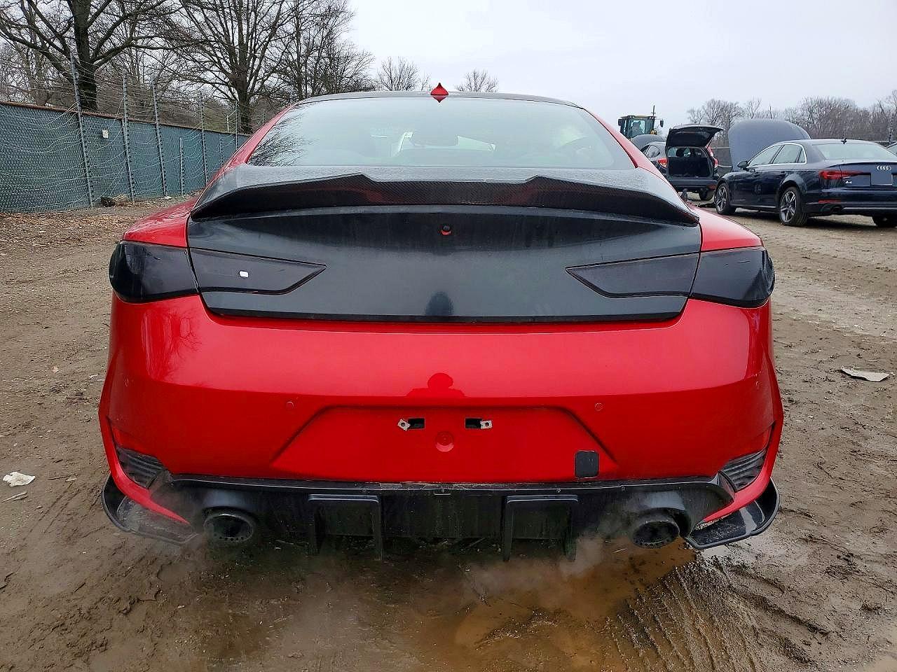 2017 Infiniti Q60 Red Sport 400 Red vin: JN1FV7EL6HM701155