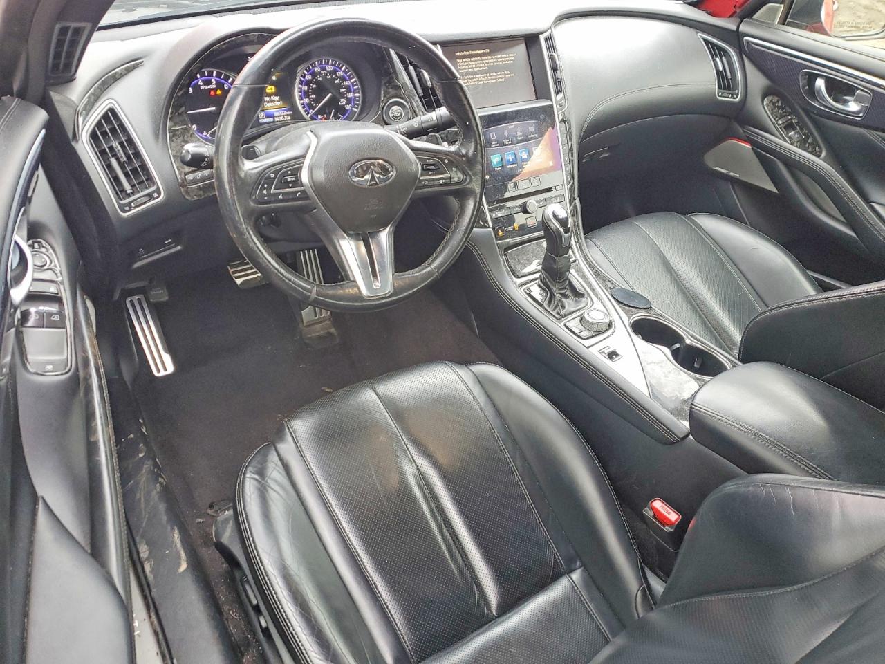 2017 Infiniti Q60 Red Sport 400 Red vin: JN1FV7EL6HM701155