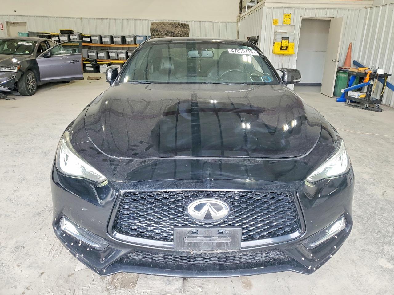 2018 Infiniti Q60 Red Sport 400 Black vin: JN1FV7EL7JM631171