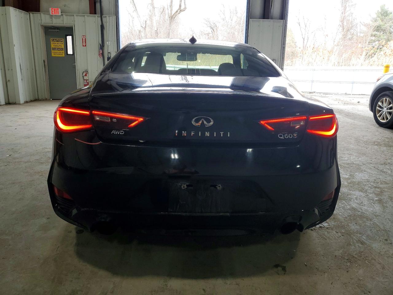 2018 Infiniti Q60 Red Sport 400 Black vin: JN1FV7EL7JM631171