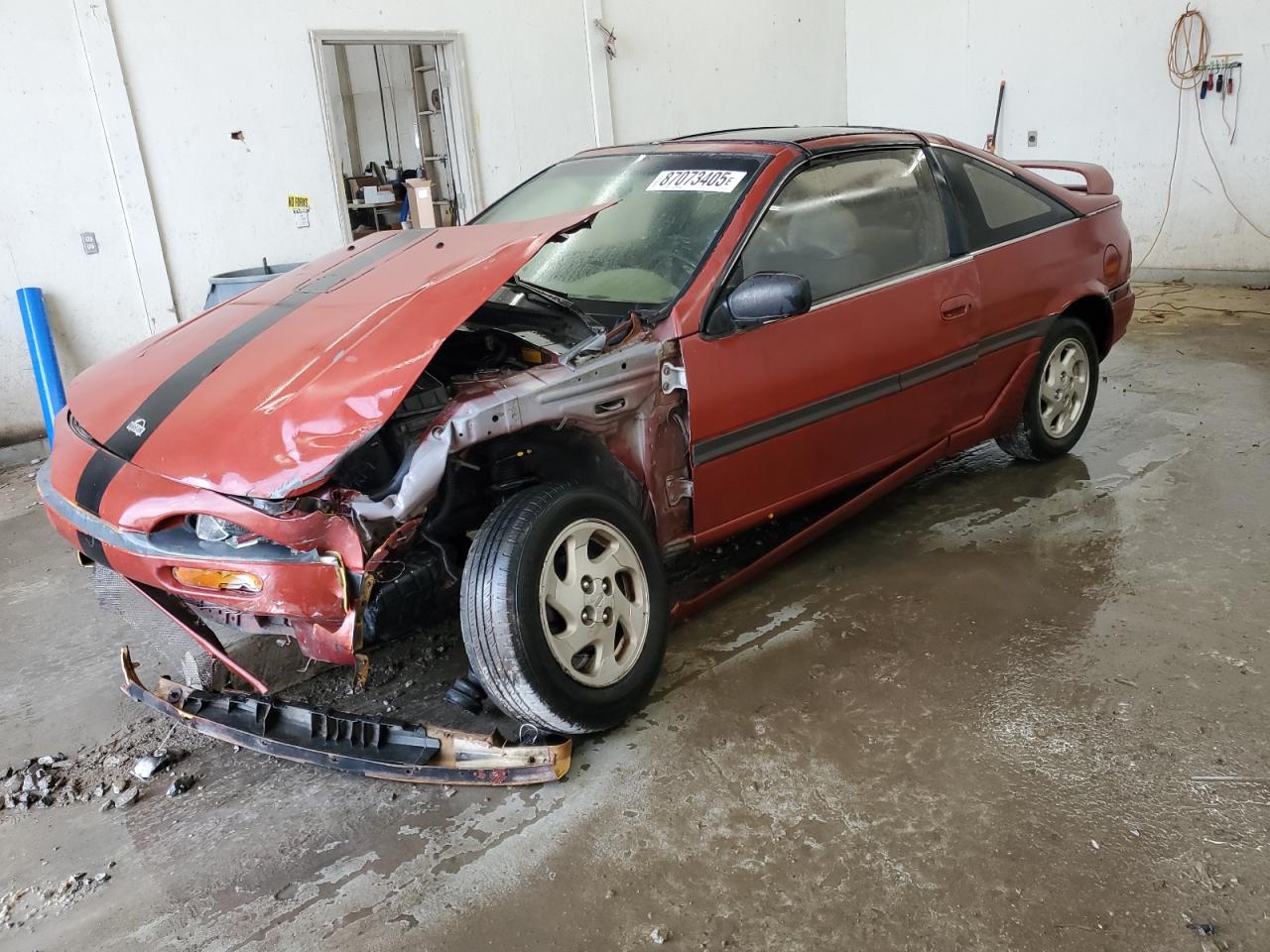 1991 Nissan Nx 2000 Maroon vin: JN1GB36CXMU005204