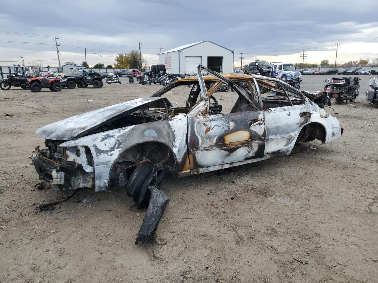 1992 Nissan Maxima Gxe Пожар vin: JN1HJ01F6NT022029