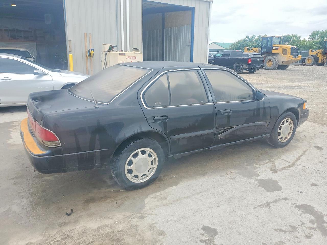1991 Nissan Maxima Gxe Black vin: JN1HJ01P2MT584842