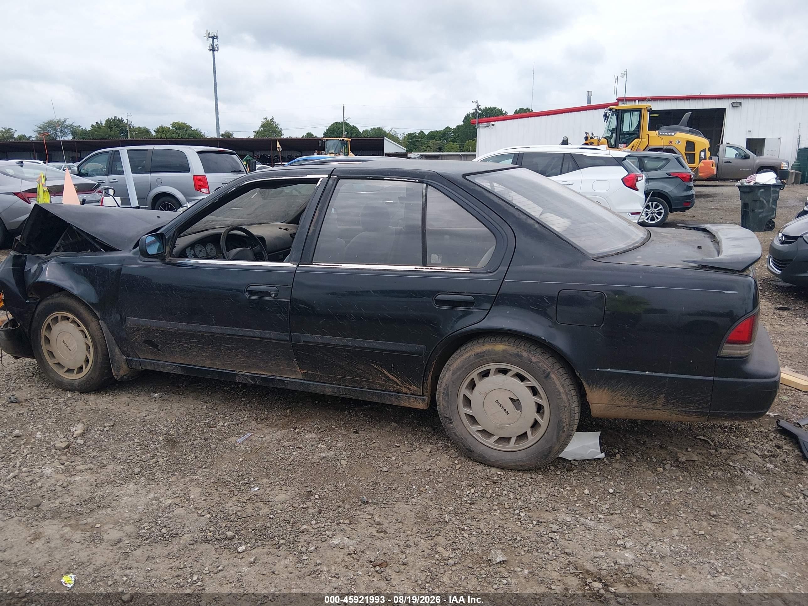 1990 Nissan Maxima   Черный vin: JN1HJ01P6LT363999