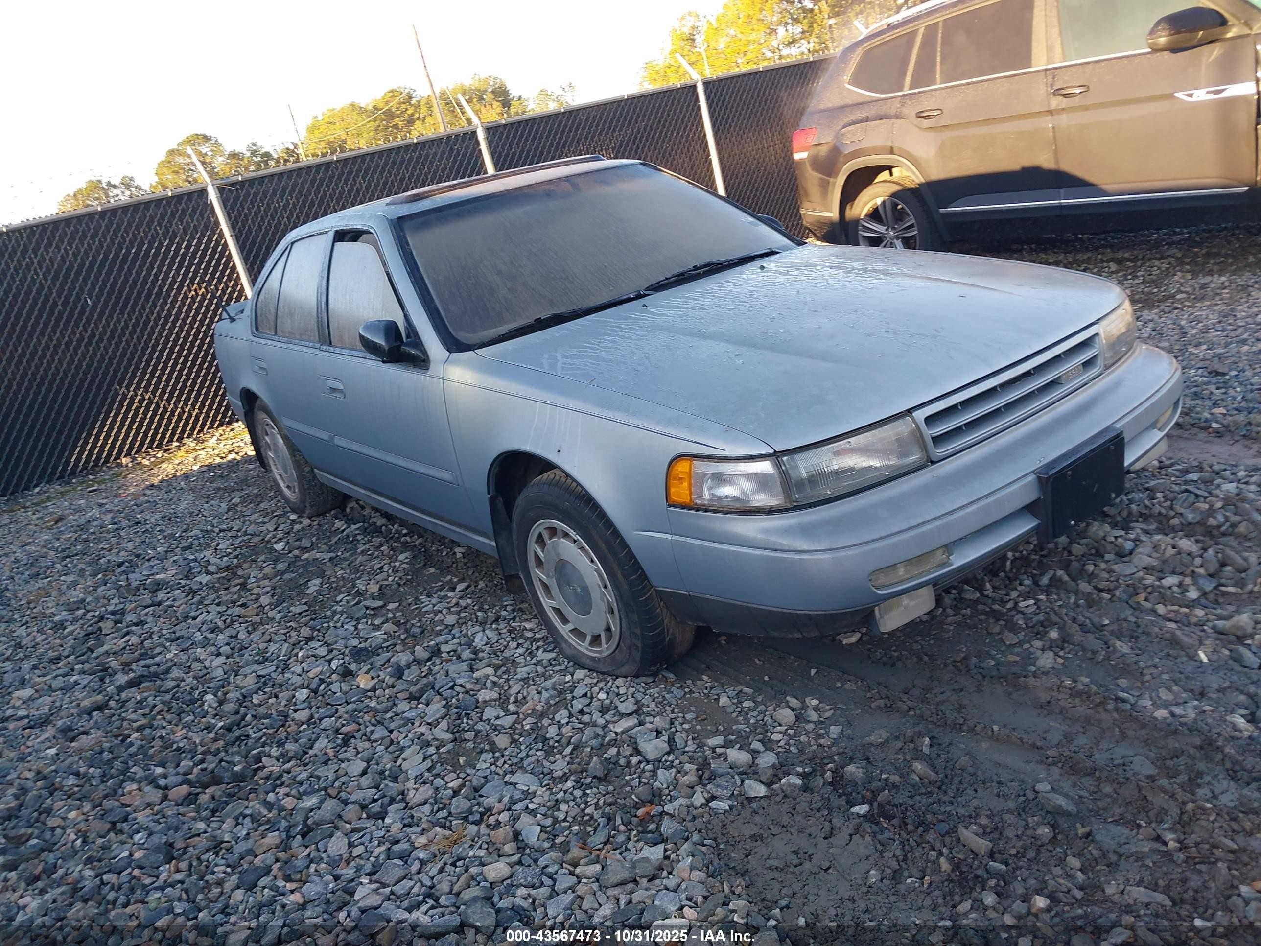 1991 Nissan Maxima   Blue vin: JN1HJ01PXMT576102