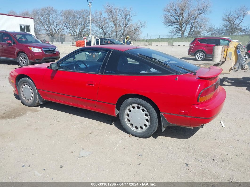 1989 Nissan 240sx Se Red vin: JN1HS36P1KW040318