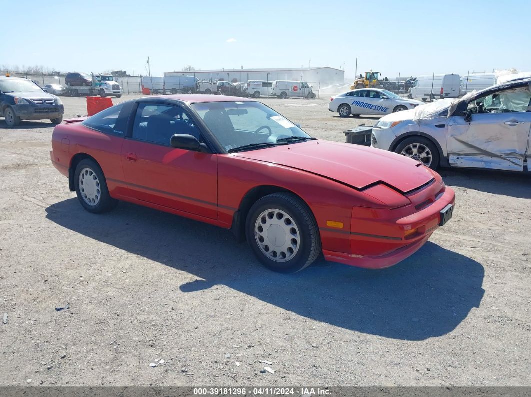 1989 Nissan 240sx Se Red vin: JN1HS36P1KW040318
