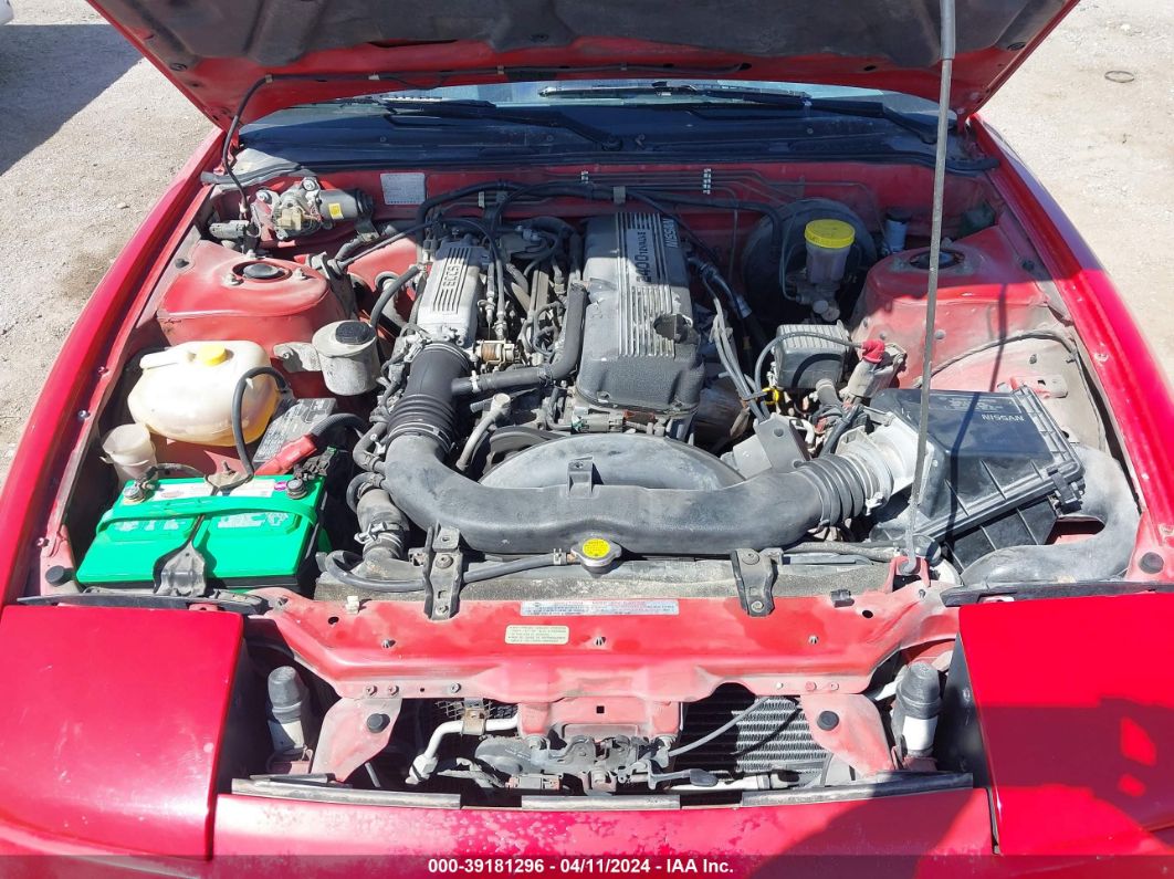 1989 Nissan 240sx Se Red vin: JN1HS36P1KW040318