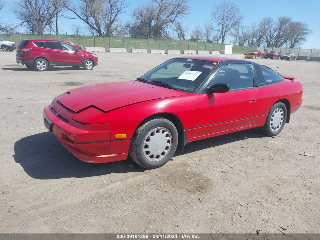 1989 Nissan 240sx Se Red vin: JN1HS36P1KW040318