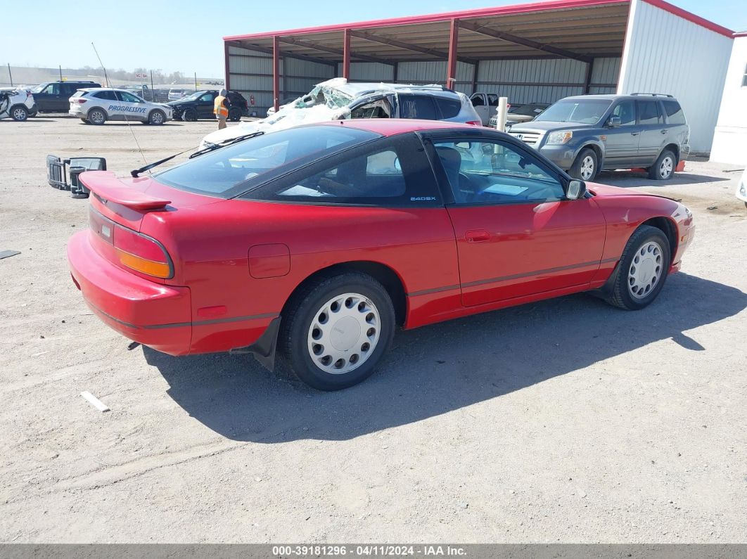1989 Nissan 240sx Se Red vin: JN1HS36P1KW040318
