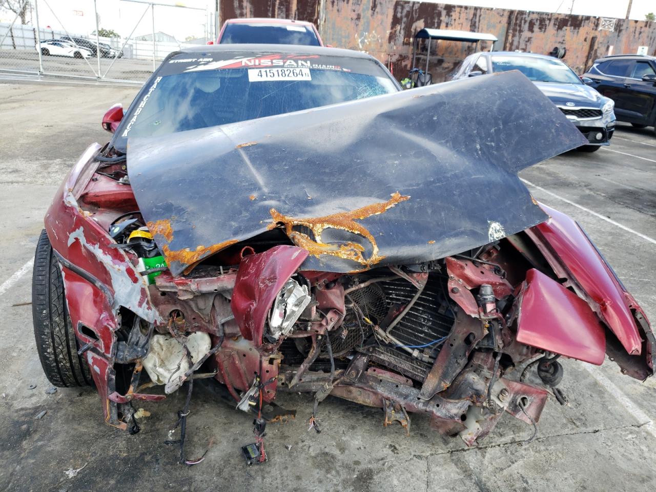 1989 Nissan 240sx Se Maroon vin: JN1HS36P4KW033279