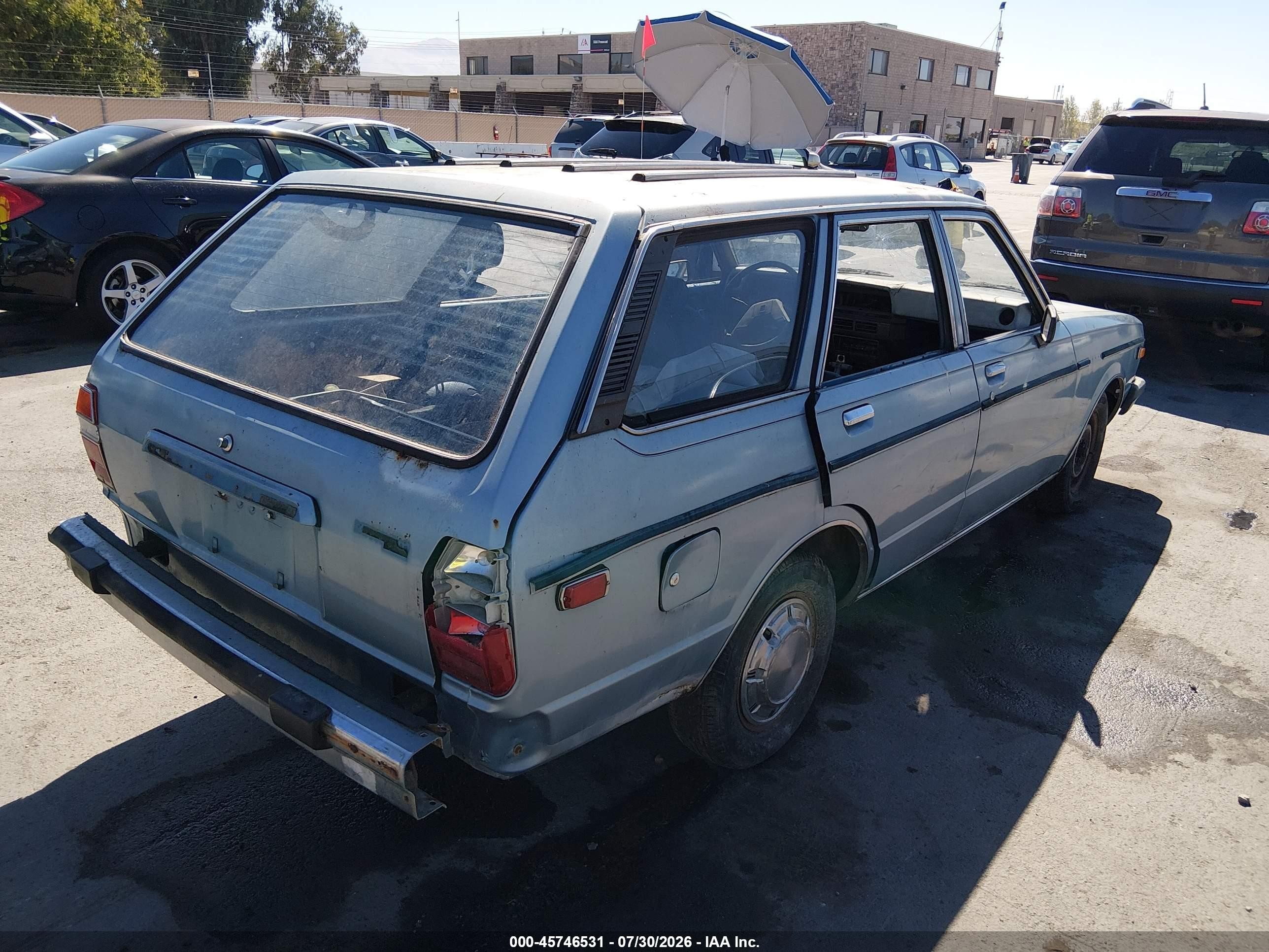 1981 Datsun 510   Blue vin: JN1HT05S5BX131703
