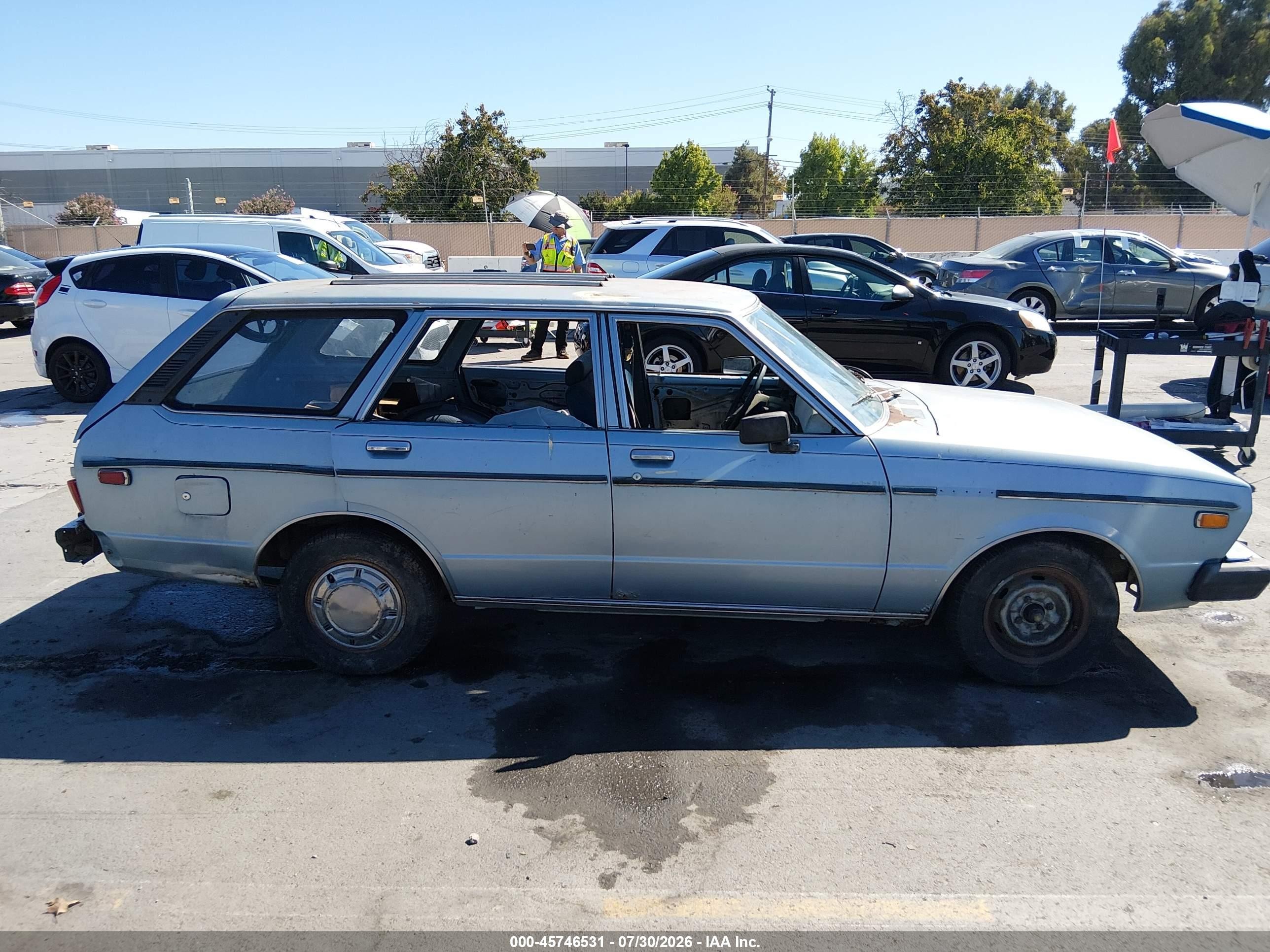 1981 Datsun 510   Blue vin: JN1HT05S5BX131703