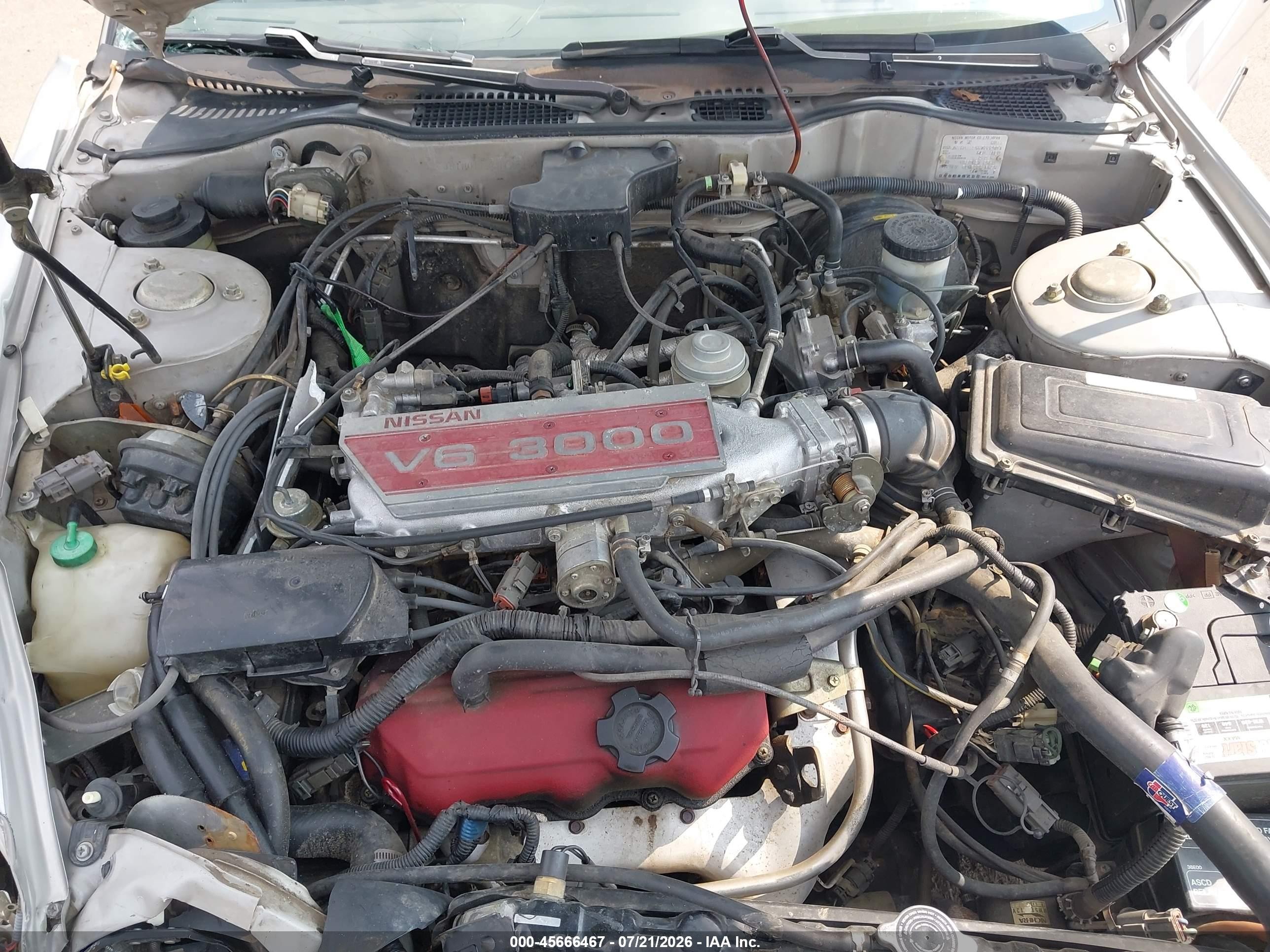 1987 Nissan Maxima   Silver vin: JN1HU11S4HT222907