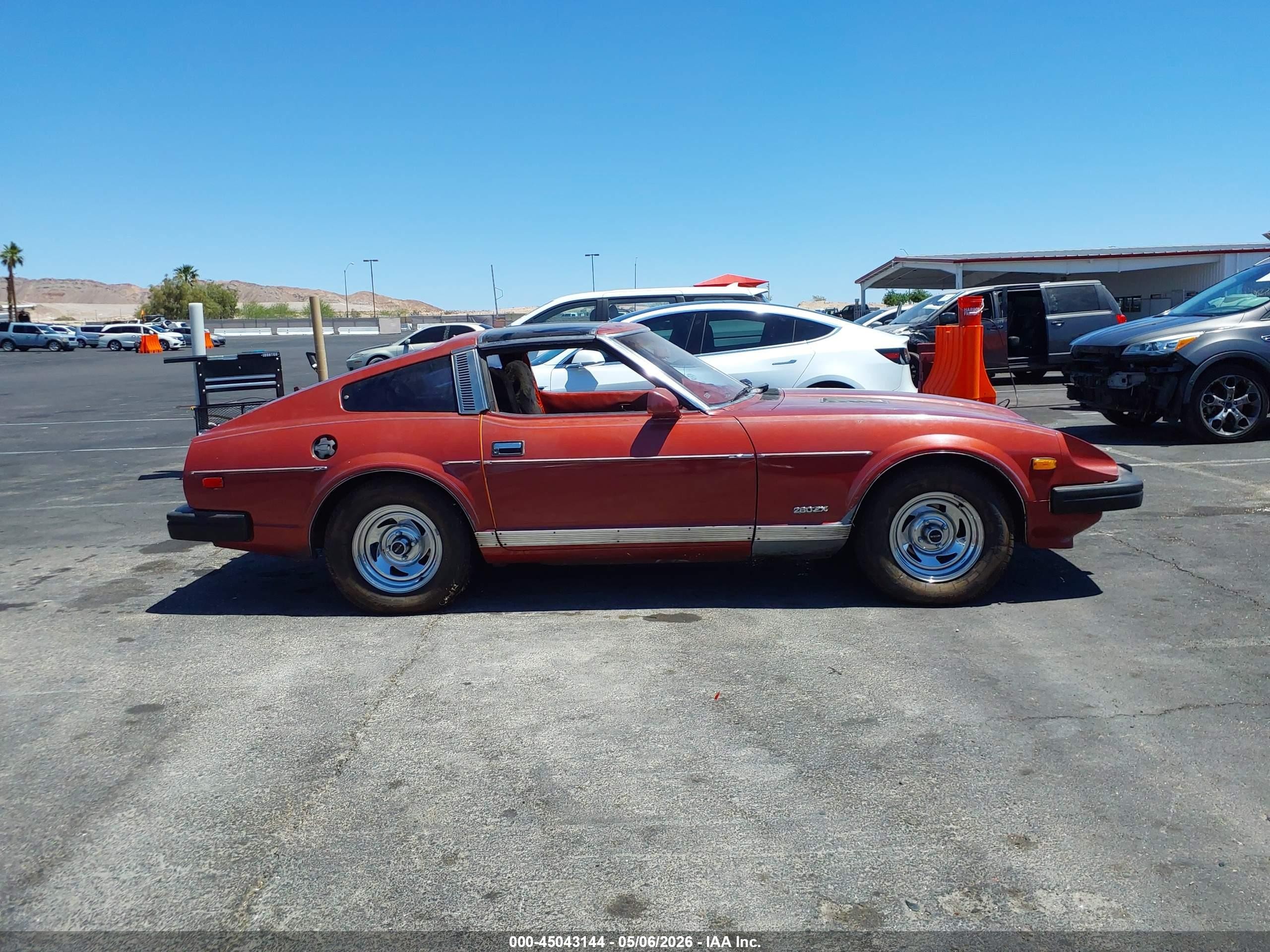 1981 Datsun 280zx   Темно-бордовый vin: JN1HZ04S2BX409148
