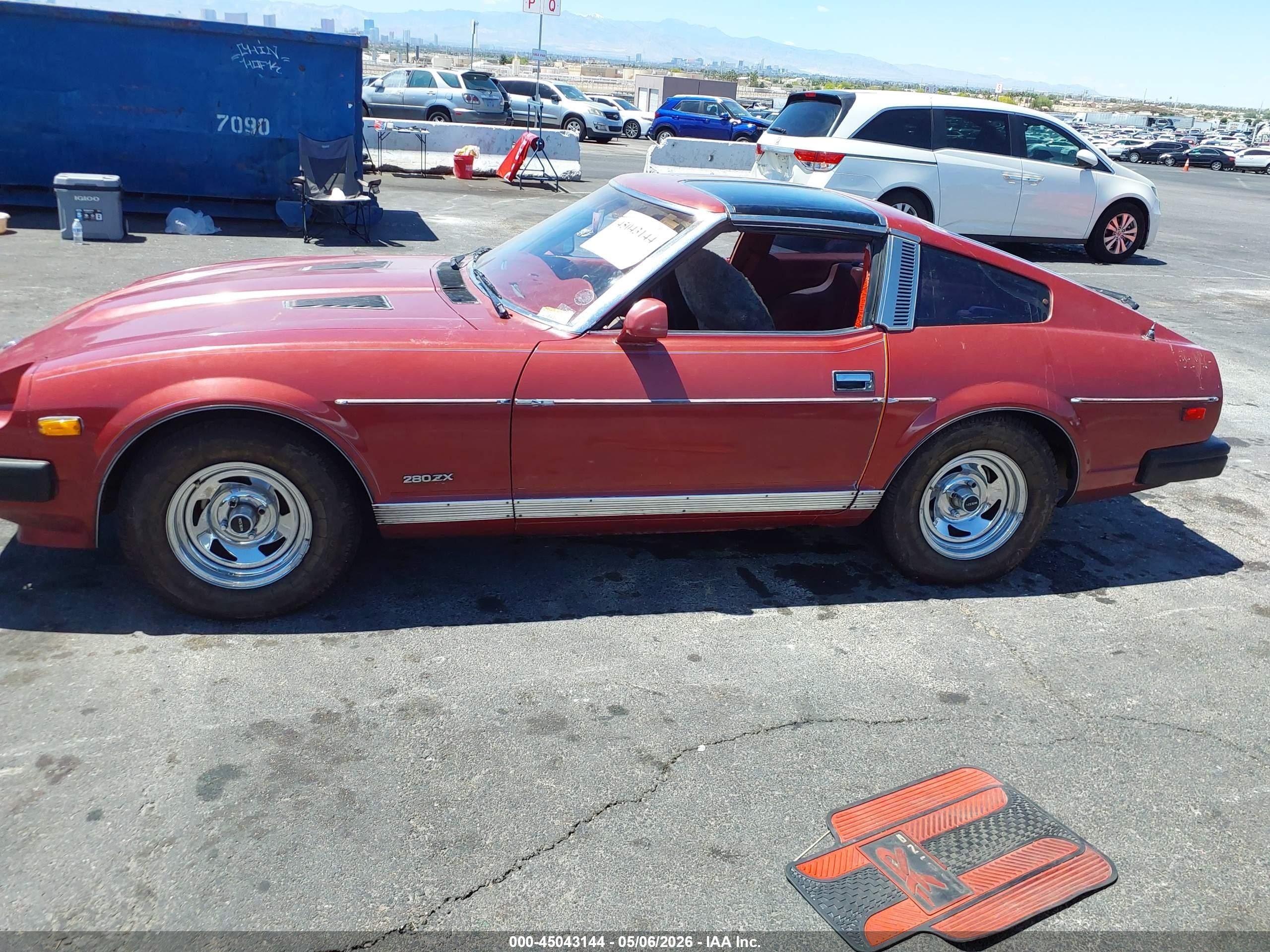 1981 Datsun 280zx   Темно-бордовый vin: JN1HZ04S2BX409148