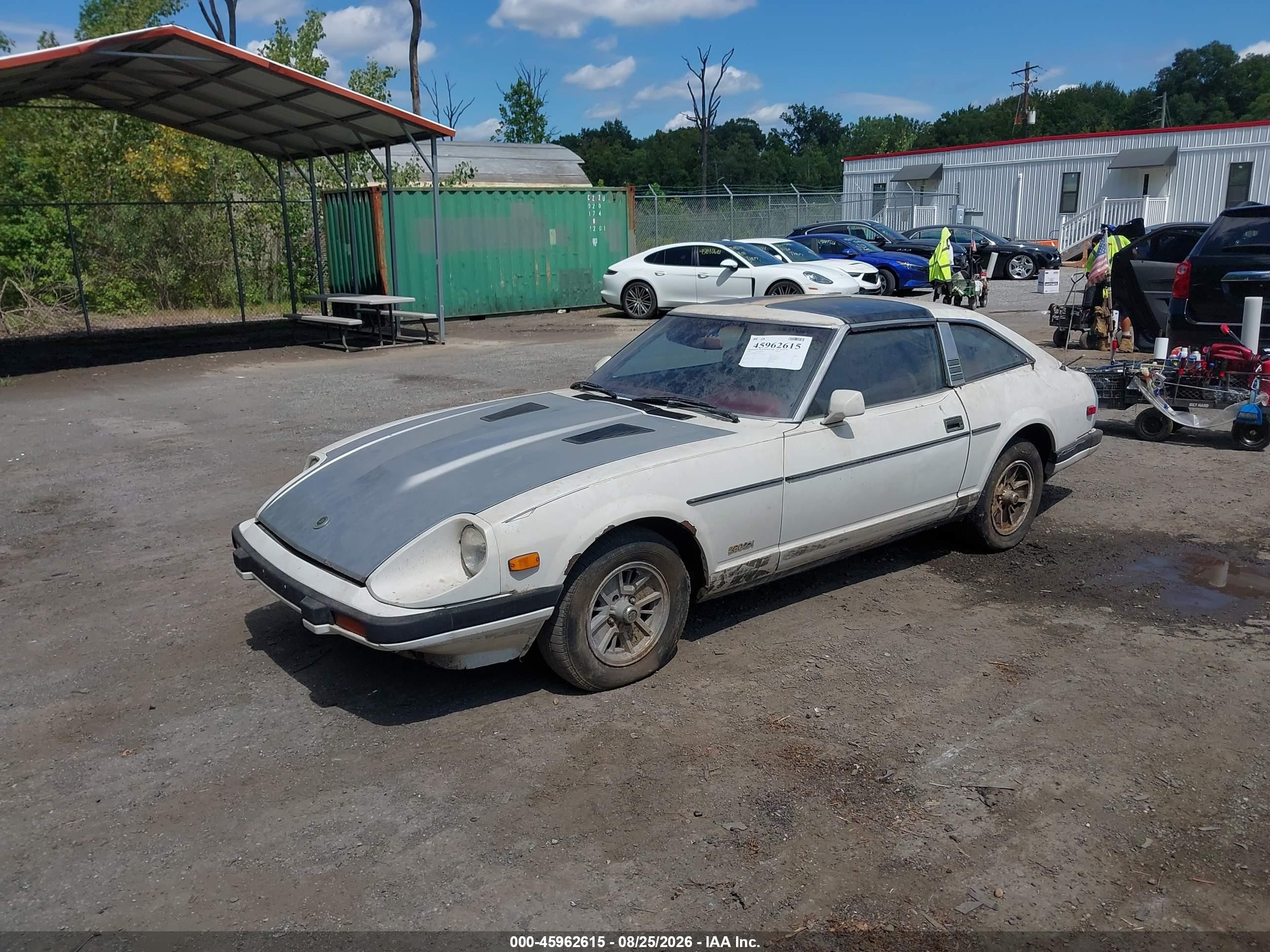 1983 Datsun 280zx 2+2 Белый vin: JN1HZ06S5DX502651