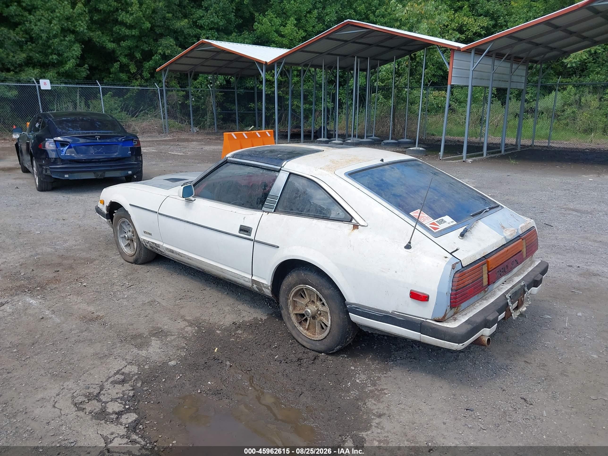 1983 Datsun 280zx 2+2 Белый vin: JN1HZ06S5DX502651