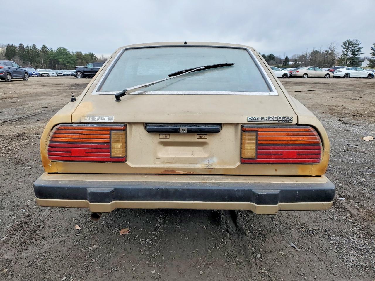 1983 Datsun 280zx 2+2 Gold vin: JN1HZ06S8DX511327