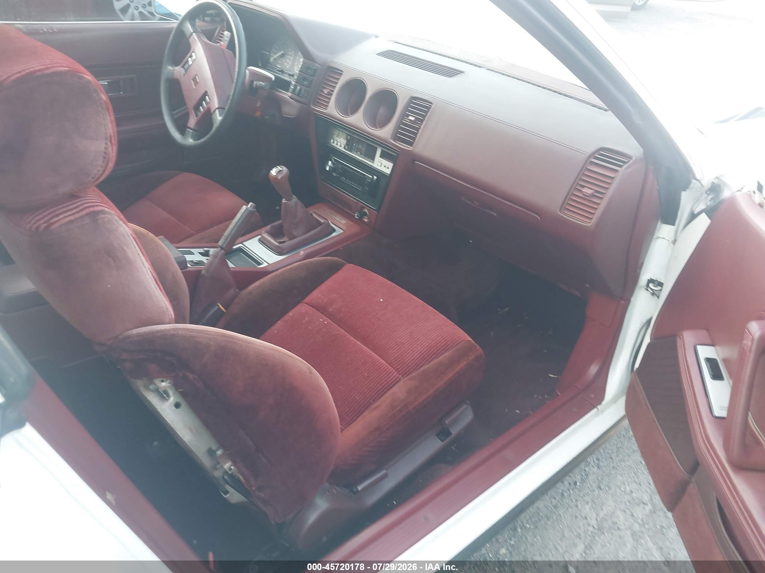 1987 Nissan 300zx   White vin: JN1HZ14S0HX215524