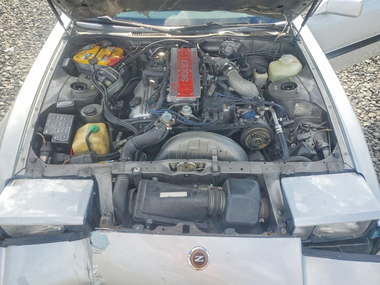 1985 Nissan 300zx Base Silver vin: JN1HZ14S4FX092596