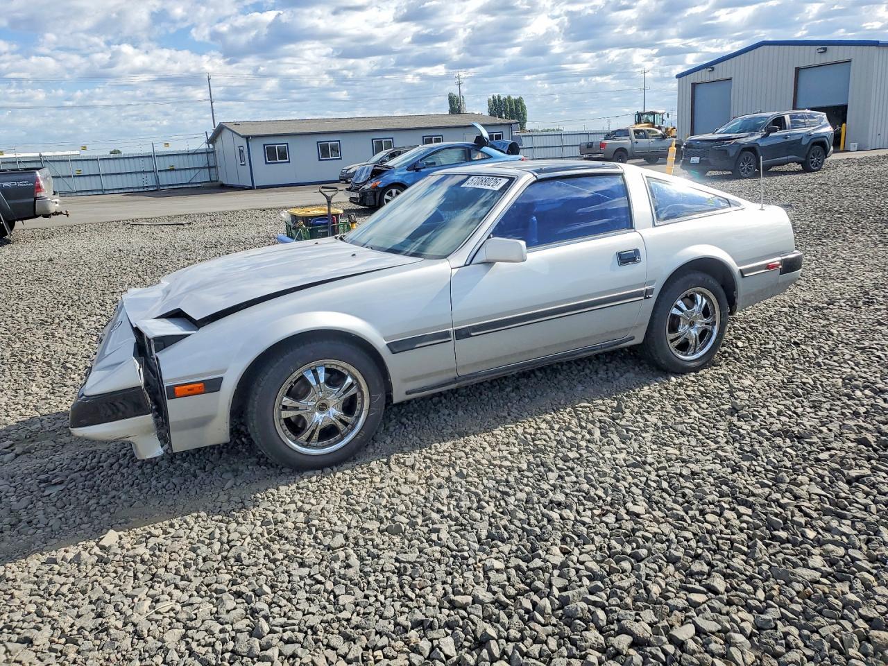1985 Nissan 300zx Base Silver vin: JN1HZ14S4FX092596
