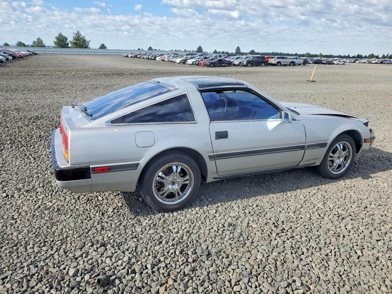 1985 Nissan 300zx Base Silver vin: JN1HZ14S4FX092596