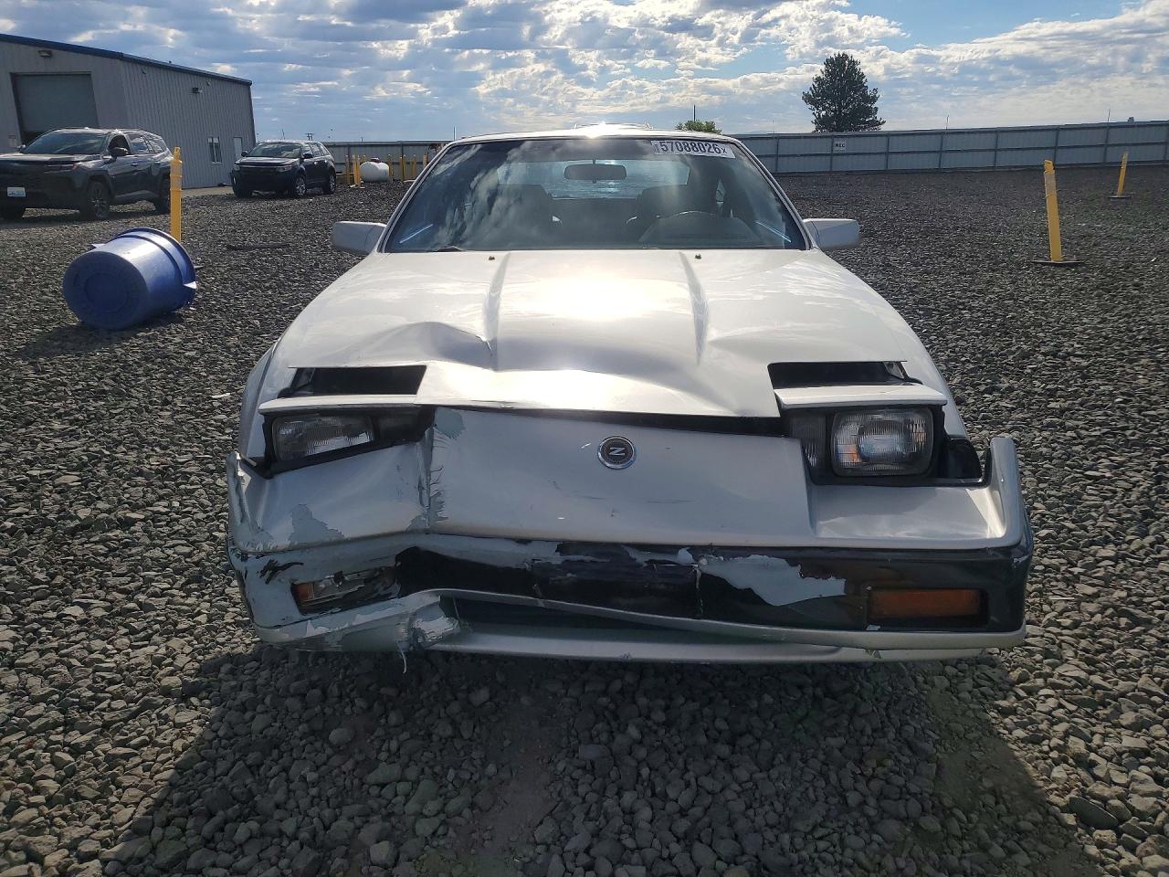 1985 Nissan 300zx Base Silver vin: JN1HZ14S4FX092596