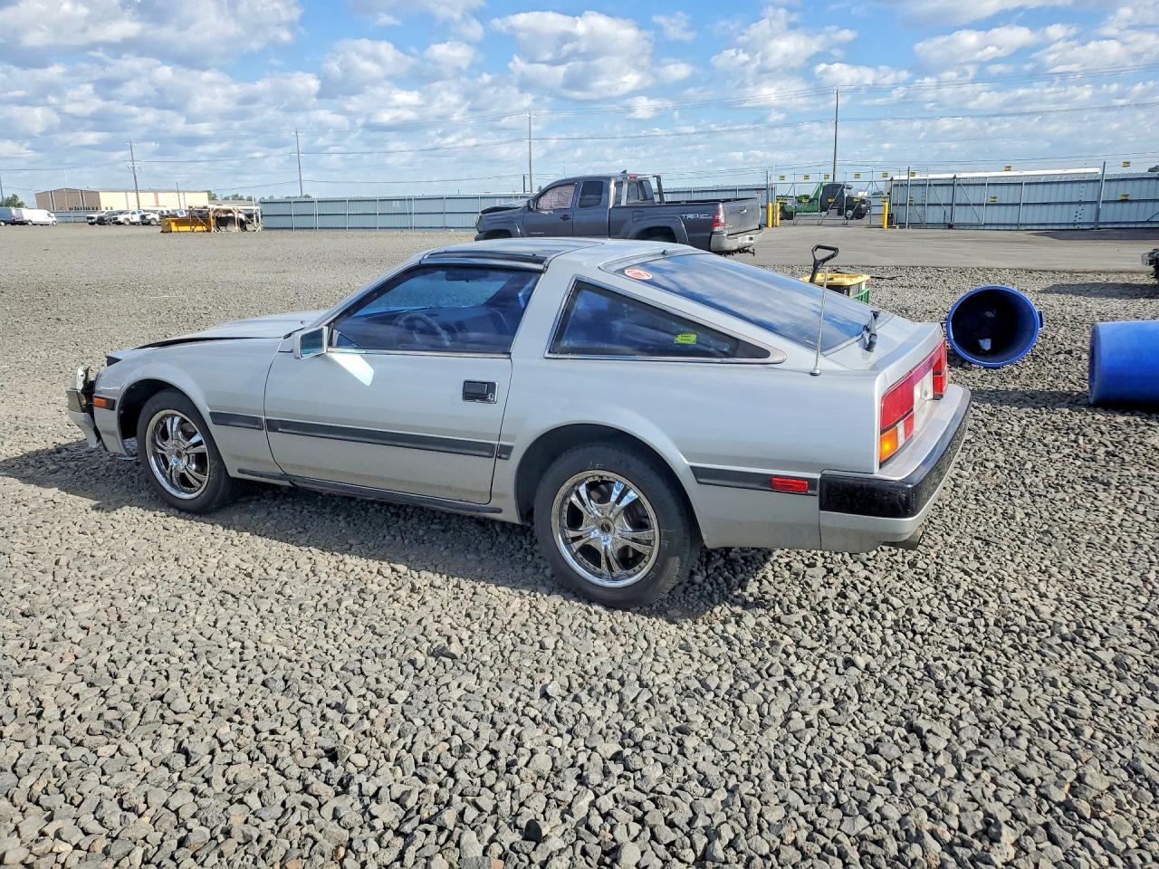 1985 Nissan 300zx Base Silver vin: JN1HZ14S4FX092596